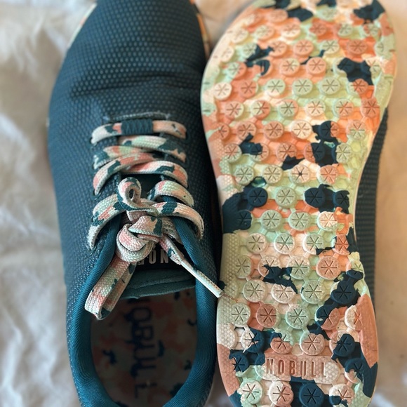 NOBULL Forest Green Athletic Shoes with Camo Sole - Picture 5 of 5